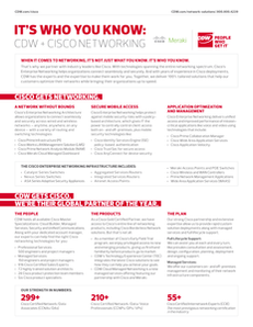 How to Create a CDW + Cisco Networking Architecture That Delivers 100% Tailored Solutions