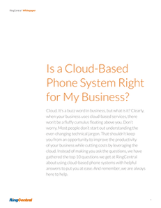 Is a Cloud-Based Phone System Right for my Business?