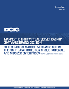 Making the Right Virtual Server Backup Software Buying Decision