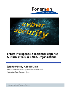 Threat Intelligence & Incident Response:  A Study of U.S. & EMEA Organizations