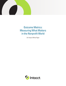 Outcome Measures: Measuring What Matters in the Nonprofit World