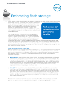 Embracing Flash Storage