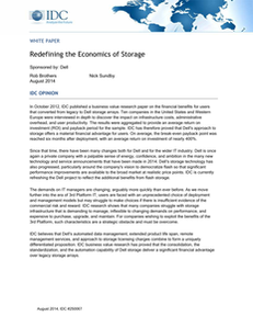 Redefining the Economics of Storage