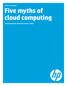 5 Myths of Cloud Computing
