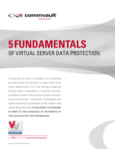 5 Fundamentals of Virtual Server Data Protection