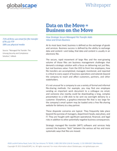 Data on the Move = Business on the Move