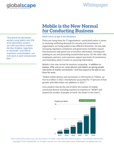 Mobile is the New Normal for Conducting Business