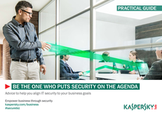 Be the One Who Puts Security on the Agenda
