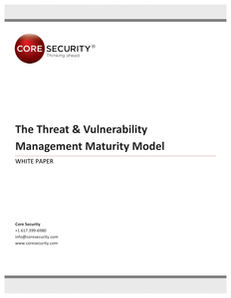 The Threat & Vulnerability Management Maturity Model