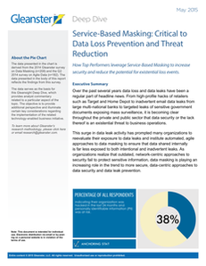 Service-Based Masking: Critical to Data Loss Prevention and Threat Reduction