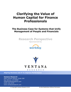 Clarifying the Value of Human Capital for Finance Professionals