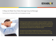 EBook: 5 Practical Ways to Easily Manage Data Storage