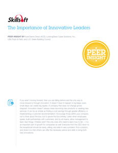The Importance of Innovative Leaders