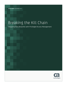 Breaking the Kill Chain: Stopping Data Breaches with Privileged Access Management