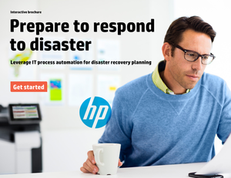 Prepare to Respond to Disaster: Leverage IT Process Automation for Disaster Recovery Planning