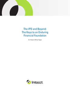 The IPO and Beyond: The Keys to an Enduring Financial Foundation