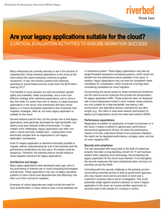3 Critical Legacy Application Evaluation Activities to Ensure Cloud Migration Success