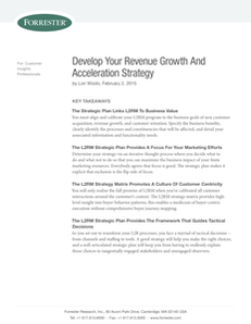 Develop Your Revenue Growth And Acceleration Strategy