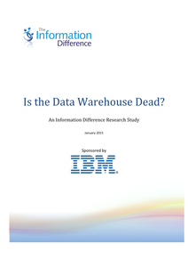 Is the Data Warehouse Dead?