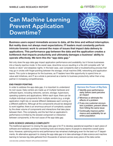 InfoSight Report-Can Machine Learning Prevent App Downtime