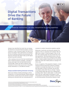 Digital Transaction Drive the Future of Banking