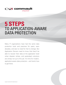 5 Steps to Application-aware Data Protection