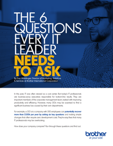 The 6 Questions Every IT Leader Needs to Ask