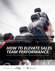 How to Elevate Sales Team Performance: Applying the CSO Insights Sales Relationship/Process Matrix