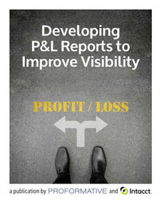 Developing P&L Reports to Improve Visibility