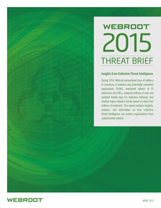 Webroot 2015 Threat Brief