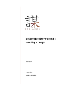 Best Practices for Building a Mobility Strategy