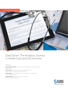 Data Driven: The Analytics Journey in Health Care and Life Sciences