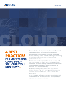 4 Best Practices for Monitoring Cloud Infrastructure You Don’t Own