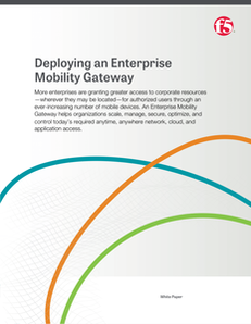 Deploying an Enterprise Mobility Gateway