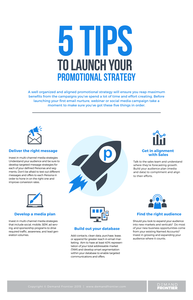 5 Tips to Launch Your Promotional Strategy
