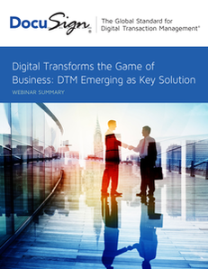Digital Transforms the Game of Business: DTM Emerging as Key Solution