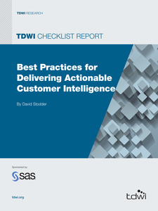 Best Practices for Delivering Actionable Customer Intelligence