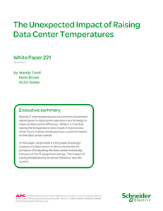 The Unexpected Impact of Raising Data Center Temperatures
