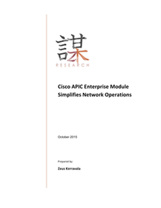 Cisco APIC Enterprise Module Simplifies Network Operations