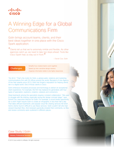 A Winning Edge for a Global Communications Firm