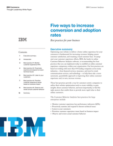 5 Ways to Increase Conversion and Adoption Rate