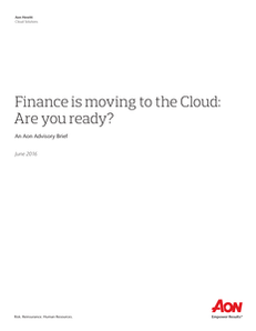 Finance is moving to the Cloud: Are you ready?