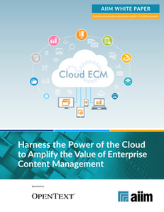 Amplify the value of ECM with the Cloud