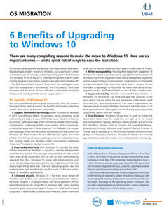 6 Benefits of Upgrading to Windows 10