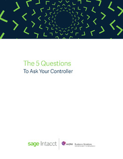 The Top 5 Questions To Ask Your Controller