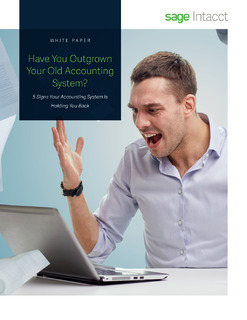 Five Signs You’ve Outgrown Your Accounting System
