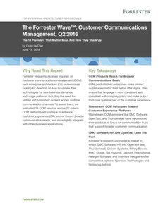 OpenText named leader in Customer Communications Management