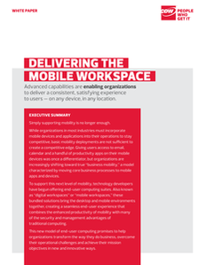 Delivering the Mobile Workspace