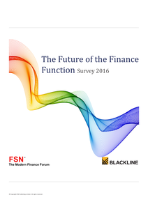 2016 Survey: The Future of the Finance Function