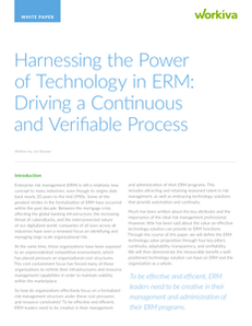 Increase the Value of Your ERM Function with the Right Technology